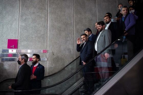 حضور وزیر ارشاد در هفتمین روز چهل و یکمین جشنواره فیلم فجر