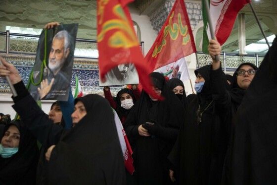 مراسم سومین سالگرد شهادت حاج قاسم سلیمانی