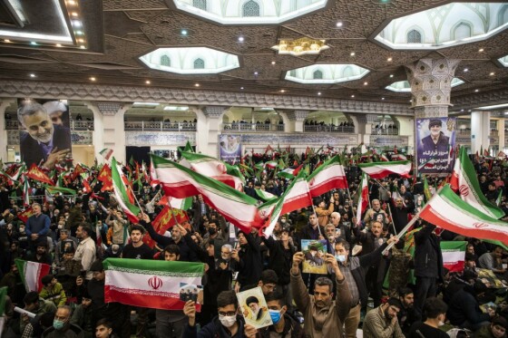 مراسم سومین سالگرد شهادت حاج قاسم سلیمانی