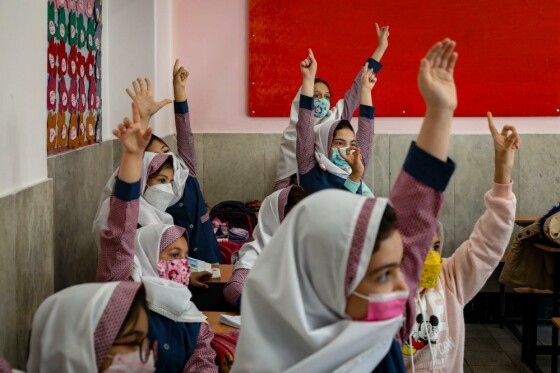 بازگشایی مدارس بعد از ۲ سال همه گیری کرونا