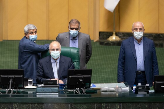 حضور امیر عبداللهیان در جلسه علنی مجلس شورای اسلامی