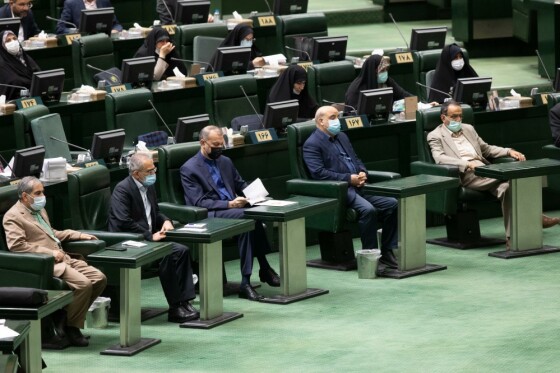 حضور امیر عبداللهیان در جلسه علنی مجلس شورای اسلامی