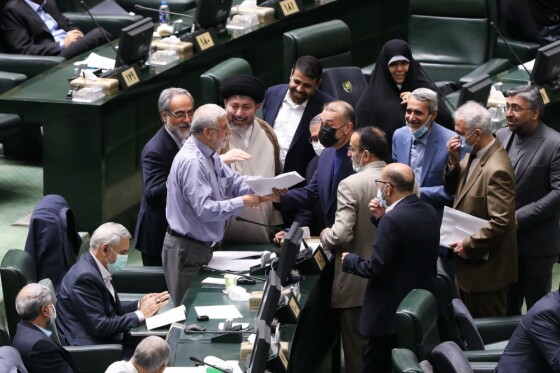 حضور امیر عبداللهیان در جلسه علنی مجلس شورای اسلامی