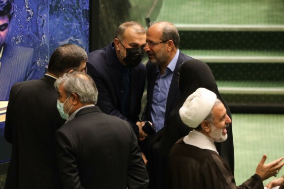 حضور امیر عبداللهیان در جلسه علنی مجلس شورای اسلامی