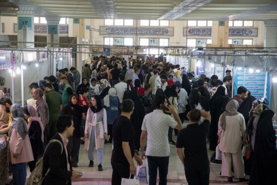 سومین روز نمایشگاه کتاب تهران