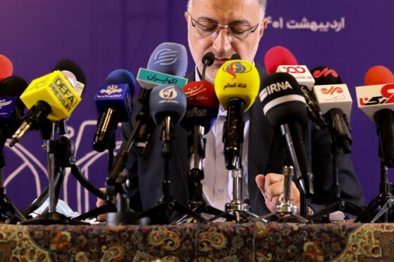 نشست خبری شهردار تهران