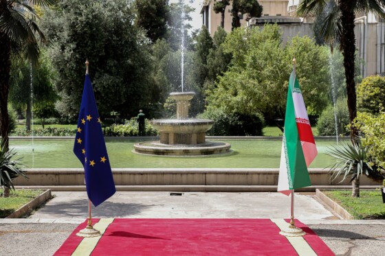 دیدار مسؤول سیاست خارجی اتحادیه اروپا با امیرعبداللهیان