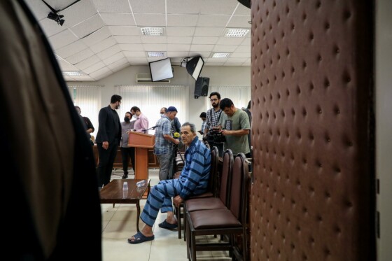 جلسه دادگاه سرکرده گروهک تروریستی انجمن پادشاهی