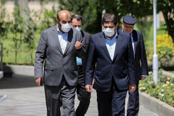 حاشیه جلسه  هیات دولت