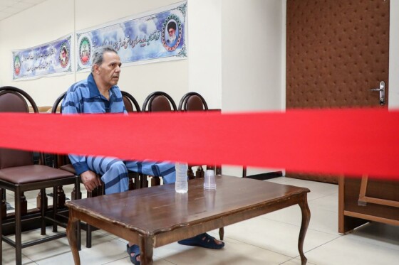 جلسه دادگاه سرکرده گروهک تروریستی انجمن پادشاهی