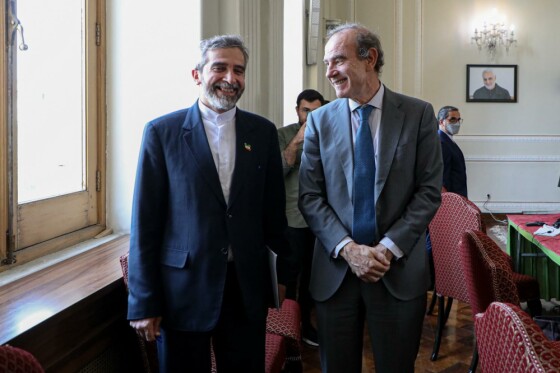 دیدار مسؤول سیاست خارجی اتحادیه اروپا با امیرعبداللهیان