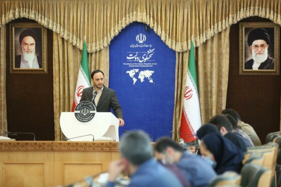 نشست خبری علی بهادری جهرمی سخنگوی دولت