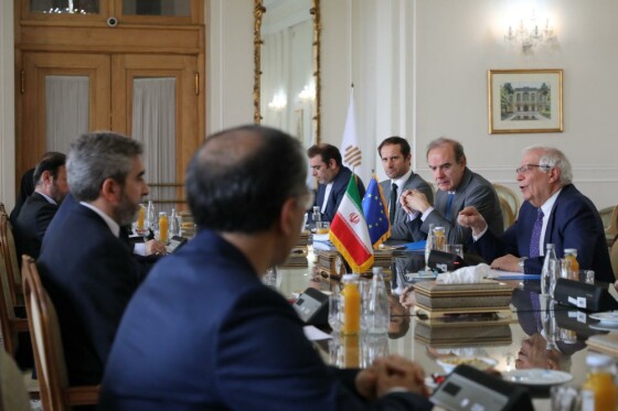 دیدار مسؤول سیاست خارجی اتحادیه اروپا با امیرعبداللهیان