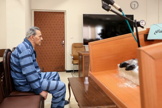 جلسه دادگاه سرکرده گروهک تروریستی انجمن پادشاهی