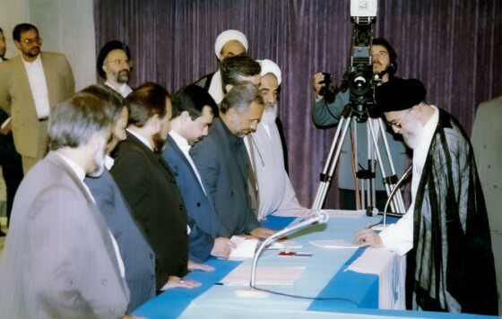 عکس های منتشر نشده از تبلیغات انتخاباتی هفتمین دوره انتخابات ریاست جمهوری سال ۷۶