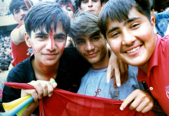 تماشاگران دربی در دهه هفتاد