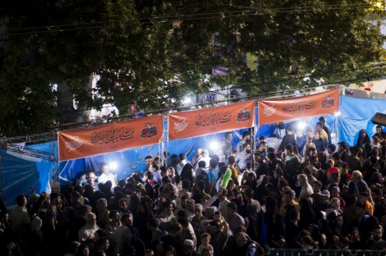 اجتماع امام رضایی ها در میدان خراسان تهران
