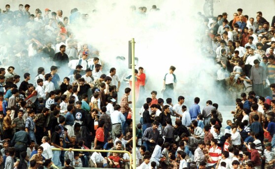 تماشاگران دربی در دهه هفتاد