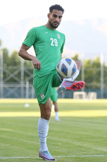 تمرین تیم ملی فوتبال