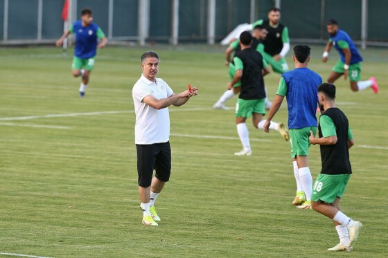 تمرین تیم ملی فوتبال