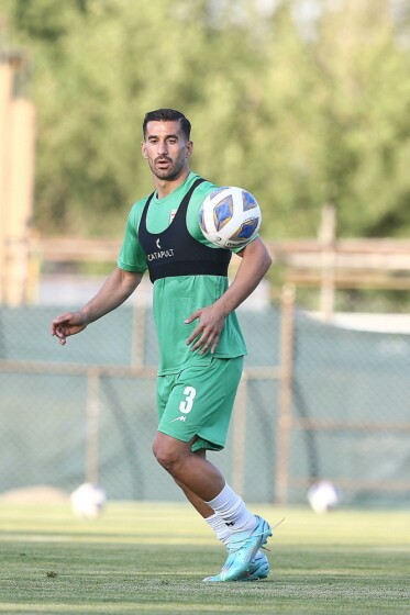 تمرین تیم ملی فوتبال