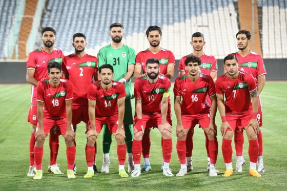 دیدار دوستانه تیم ملی بزرگسالان و تیم ملی امید