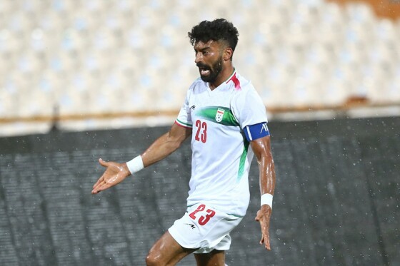 دیدار دوستانه تیم ملی بزرگسالان و تیم ملی امید