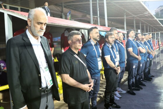 دیدار تیم های ملی فوتبال ایران و افغانستان