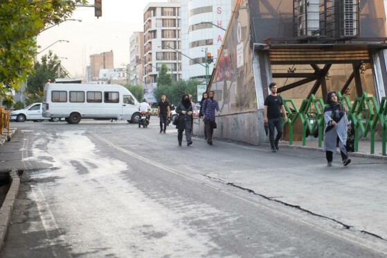 جنب جوش مردم تهران در ساعت ۵ صبح