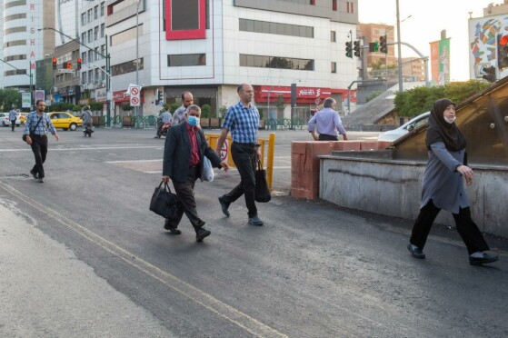 جنب جوش مردم تهران در ساعت ۵ صبح