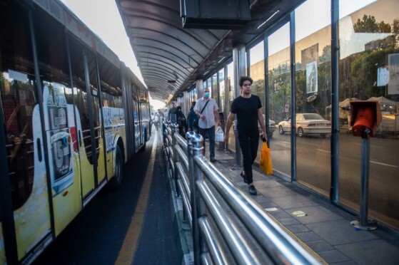 جنب جوش مردم تهران در ساعت ۵ صبح