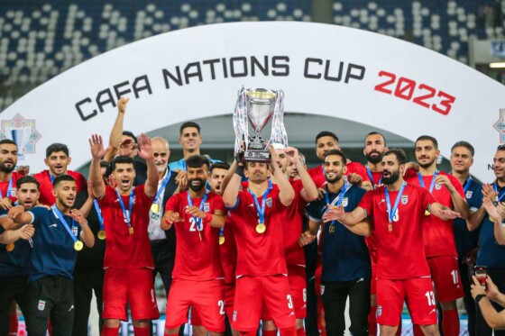 تیم ملی فوتبال ایران قهرمان تورنمنت ”کافا” شد