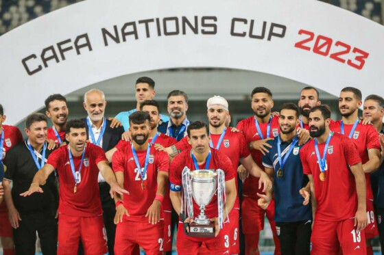 تیم ملی فوتبال ایران قهرمان تورنمنت ”کافا” شد