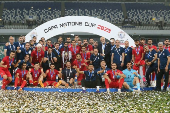 تیم ملی فوتبال ایران قهرمان تورنمنت ”کافا” شد