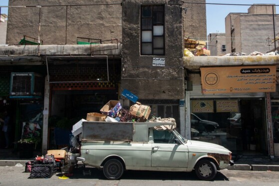 بافت فرسوده محله ”گلشن دوست”تهران