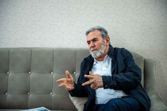 گفتوگوی اختصاصی روزنامه ایران با  دبیرکل جنبش جهاد اسلامی فلسطین
