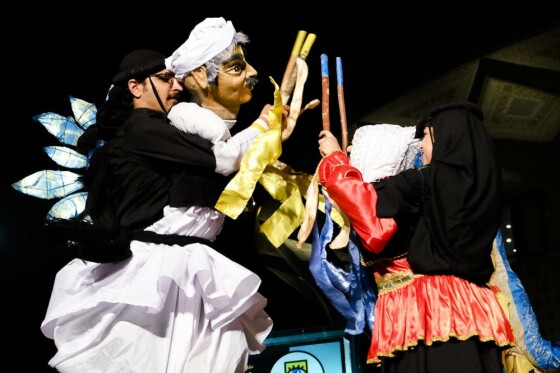 نوزدهمین جشنواره بین المللی تئاتر عروسکی تهران-مبارک