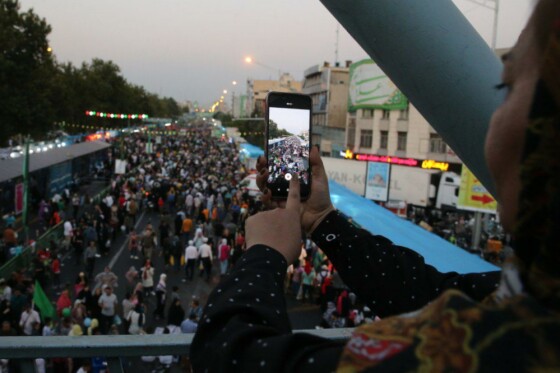 مهمانی ده کیلومتری عید غدیر در تهران -۲