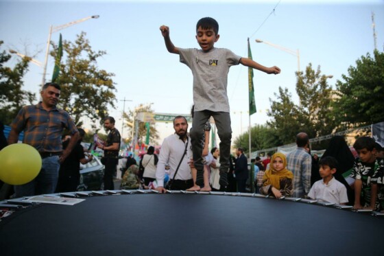 مهمانی ده کیلومتری عید غدیر در تهران -۲