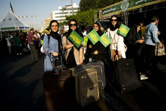 مهمانی ده کیلومتری عید غدیر در تهران -۱