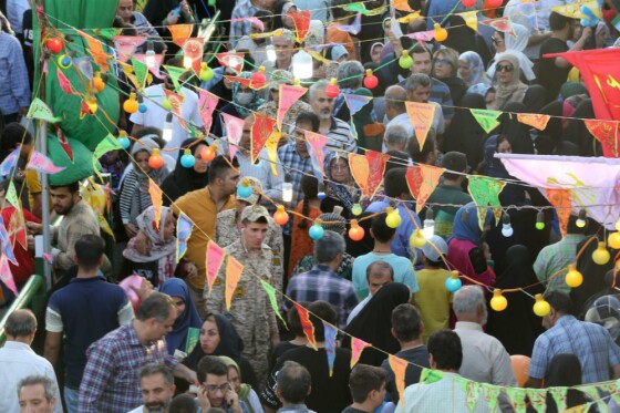 مهمانی ده کیلومتری عید غدیر در تهران -۲