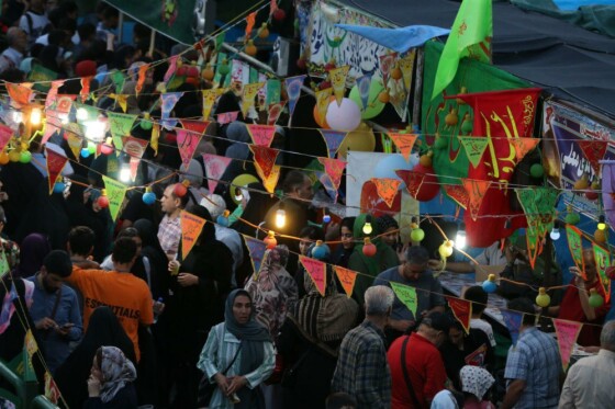 مهمانی ده کیلومتری عید غدیر در تهران -۲