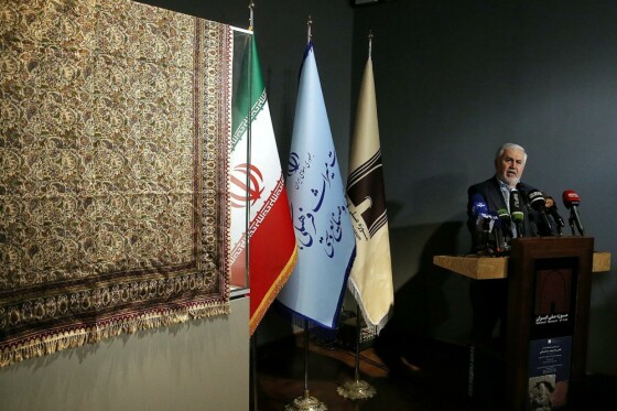 رونمایی از « نقش برجسته ساسانی»