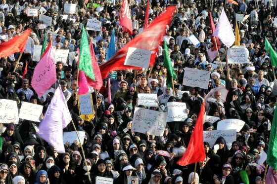 اجتماع مردمی عفاف و حجاب