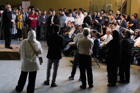 گردهمایی هنرمندان تئاتر در استمرار طرح پاکسازی حریم تئاتر شهر