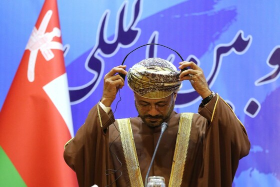 دیدار وزرای خارجه عمان و ایران