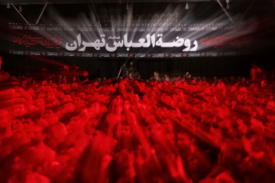 مراسم عزاداری دهه اول محرم در هیات روضه العباس