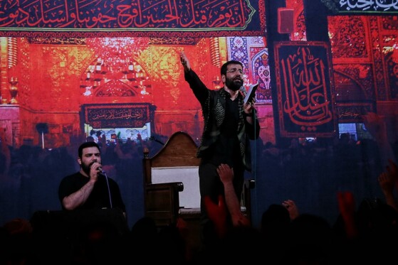 مراسم عزاداری دهه اول محرم در هیات روضه العباس