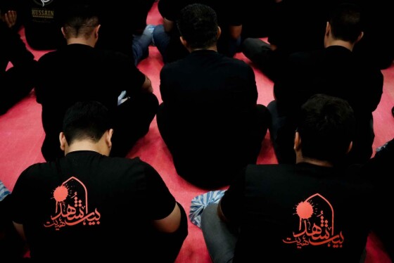 مراسم عزاداری دهه اول محرم در هیئت الرضا