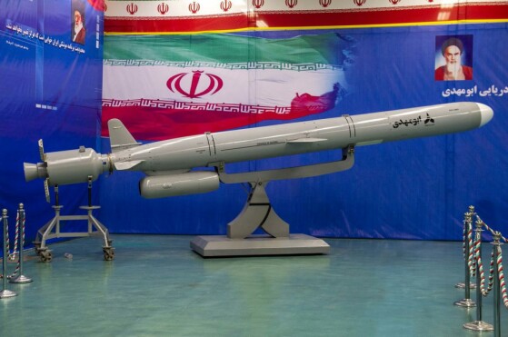 مراسم الحاق سامانه سلاح کروز برد بلند دریایی ابومهدی